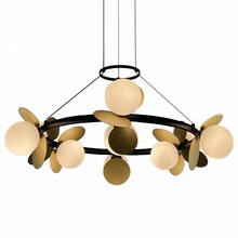 ILedex Savage C4641-9 MBK+SGD Люстра подвесная Россия - фото 1 - фото 3