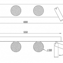 ILedex Telescope W4774-60 SWH Бра 60x16 см, Россия - фото 1 - фото 3