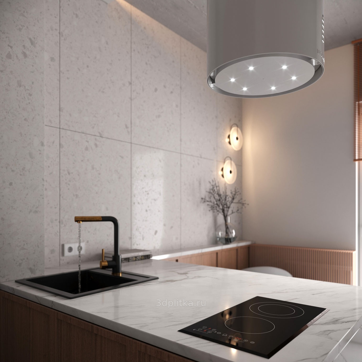 Azzo White 60x120 керамогранит от STiles ceramic купить