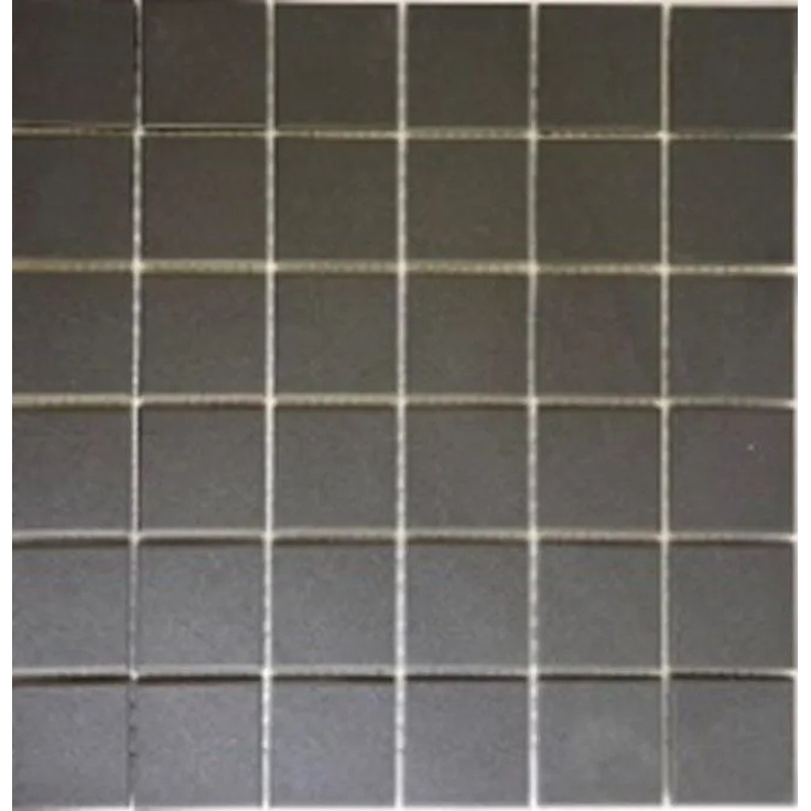 Imagine Lab Керамическая мозаика KKV48-2U Серая черная матовая Мозаика 30,6x30,6 см, Китай, под мозаику - фото 1 Imagine Lab Керамическая мозаика KKV48-2U Серая черная матовая Мозаика 30,6x30,6 см, Китай, под мозаику - фото 1