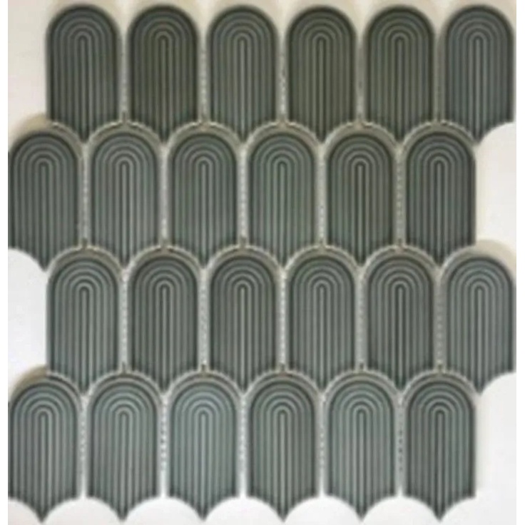 Imagine Lab Керамическая мозаика KRC4 Серый матовая Мозаика 28,8x29,7 см, Китай, под мозаику - фото 1 Imagine Lab Керамическая мозаика KRC4 Серый матовая Мозаика 28,8x29,7 см, Китай, под мозаику - фото 1