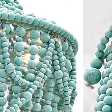 Imperiumloft Chanteuse Chandelier Turquoise 40.1993-1 Люстра подвесная Россия - фото 1 - фото 2