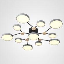 Imperiumloft Gamma gamma01-6 Люстра потолочная 102x102x12 см, Россия - фото 1 - фото 4