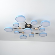 Imperiumloft Gamma gamma01-15 Люстра потолочная 102x102x12 см, Россия - фото 1 - фото 2