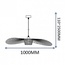 Imperiumloft Hat Black ?HAT01-2 Потолочный светильник 100x100 см, Россия - фото 5