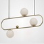 Imperiumloft Hoop HOOP L Потолочный светильник 90x15x55 см, Россия - фото 1