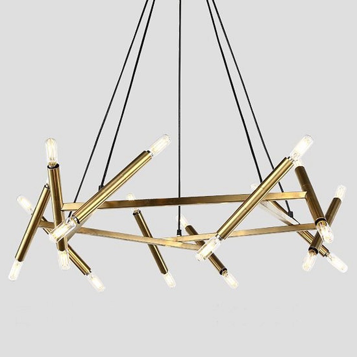 Imperiumloft Jonathan Browning Le Pentagone Chandelier 20 Light 40.2364 Люстра подвесная Россия - фото 1