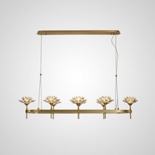 Imperiumloft Lotos Long LOTOS-LONG01 Люстра подвесная 115x36x20 см, Россия - фото 1 - фото 2