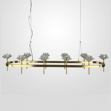 Imperiumloft Lotos Long LOTOS-LONG01-2 Люстра подвесная 138x36x20 см, Россия - фото 1 - фото 1