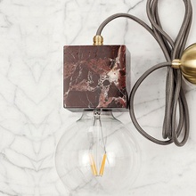 Imperiumloft Marmor Veldi Nero Designed In 2015 46.010.RU.15.LT01 Светильник 9x9x229 см, Россия - фото 1 - фото 2