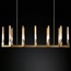 Imperiumloft Rh Canelle Linear Chandelier 12 Modern Brass 40.1549 Люстра подвесная 139x30x183 см, Россия - фото 1
