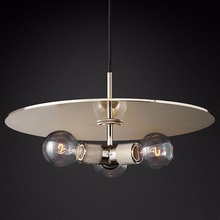 Imperiumloft Rh Utilitaire Disk Triple Pendant 40.2341 Светильник Россия - фото 1 - фото 1