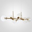 Imperiumloft Staggered Glass Chandelier 8 40.2211 Люстра подвесная 110x42x182 см, Россия - фото 1 Imperiumloft Staggered Glass Chandelier 8 40.2211 Люстра подвесная 110x42x182 см, Россия - фото 1