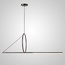 Imperiumloft Suspension Cercle Et Trait – Graphite Satine 40.1282-0 Светильник 120x45x45 см, Россия - фото 2