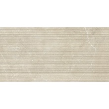 Impronta italgraniti Arcadia IAD02BAS Crema Stripe Real Up Керамогранит 60x120 см, Италия, под камень  - фото 1 - фото 1