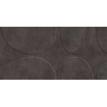 Impronta italgraniti I Cementi FL11DLT Black Lito 3D Декор 60x120 см, Италия, под бетон  - фото 1 - фото 1