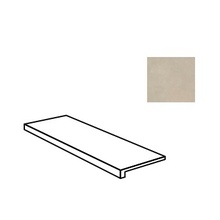 Impronta italgraniti I Cementi FL08GT2 Ivory Gradone Con Toro Ступень 33x120 см, Италия, под бетон  - фото 1 - фото 1