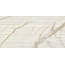 Impronta italgraniti Marble Touch MT02BAS Calacatta Top Stripe SQ Керамогранит 60x120 см, Италия, под мрамор - фото 1