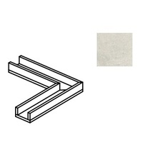 Impronta italgraniti Natural NL01CAA6 White Canalina Angolare Спец. Элемент 14x60 см, Италия, под бетон  - фото 1 - фото 1