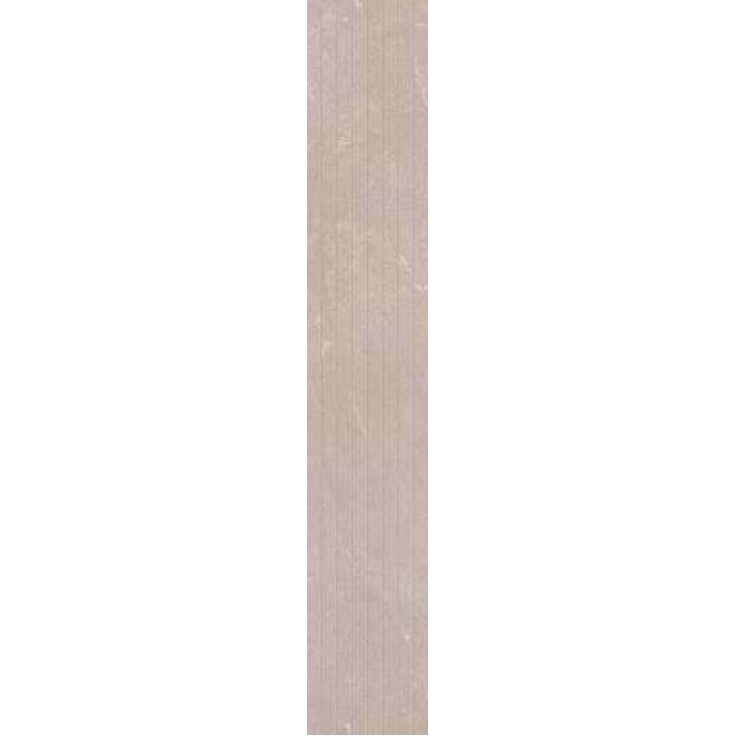 Impronta italgraniti Natural NL03LT Ivory Listello Tratto 6mm Декор 20x120 см, Италия, под камень  - фото 1