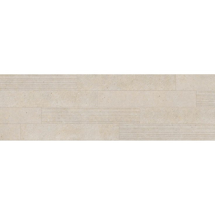 Impronta italgraniti Silver Grain SI02EAM Beige Listello Mix Керамогранит 20x120 см, Италия, под камень  - фото 1