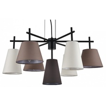 Indigo Abbinare 13032/7P Black Люстра подвесная Россия - фото 1 - фото 1