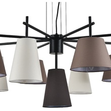 Indigo Abbinare 13032/9P Black Люстра подвесная Россия - фото 1 - фото 4