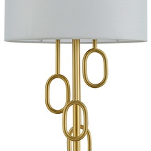 Indigo Amali 13026/1T Gold Настольная лампа декоративная 18x48 см, Россия - фото 1 - фото 3