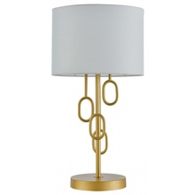 Indigo Amali 13026/1T Gold Настольная лампа декоративная 18x48 см, Россия - фото 1 - фото 1