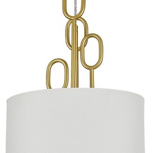 Indigo Amali 13026/1P Gold Потолочный светильник 25x18x50 см, Россия - фото 1 - фото 4