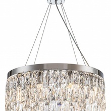 Indigo Anna 12029/8P Chrome Люстра подвесная Россия - фото 1 - фото 3