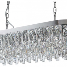 Indigo Anna 12029/10PL Chrome Люстра подвесная 100x30x24,5 см, Россия - фото 1 - фото 4