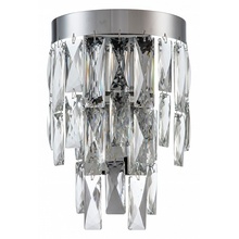 Indigo Anna 12029/2W Chrome Настенный светильник 13x30 см, Россия - фото 1 - фото 1