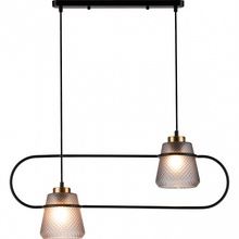 Indigo Astratto 11016/2P Black Светильник 74x15x36,5 см, Россия - фото 1 - фото 2