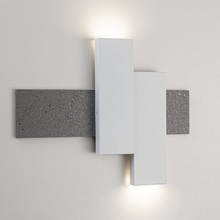Indigo Avanzato 14023/2W Silver stone Настенный светильник 40x32 см, Россия - фото 1 - фото 3