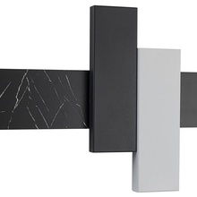 Indigo Avanzato 14023/2W Black stone Настенный светильник 40x32 см, Россия - фото 1 - фото 4