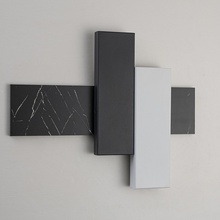 Indigo Avanzato 14023/2W Black stone Настенный светильник 40x32 см, Россия - фото 1 - фото 2