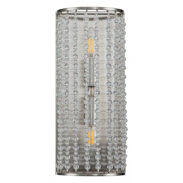 Indigo Ballo 12004/2W Nickel Светильник 15x35 см, Россия - фото 1 Indigo Ballo 12004/2W Nickel Светильник 15x35 см, Россия - фото 1
