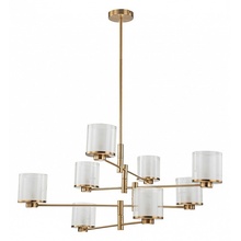 Indigo Bilancia 13023/8R Brass Люстра Россия - фото 1 - фото 1