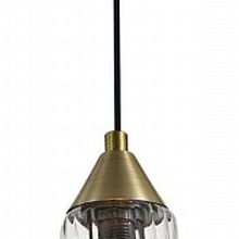 Indigo Campana 13028/1P Brass Потолочный светильник Россия - фото 1 - фото 3