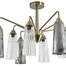 Indigo Campana 13028/8R Brass Люстра Россия - фото 1 - фото 3