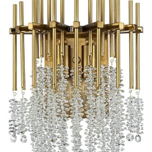 Indigo Cappella 12052/2W Gold Настенный светильник 39x39 см, Россия - фото 1 - фото 3