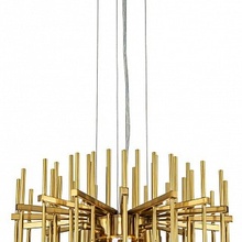 Indigo Cappella 12052/6P Gold Люстра подвесная 40x40x39 см, Россия - фото 1 - фото 2