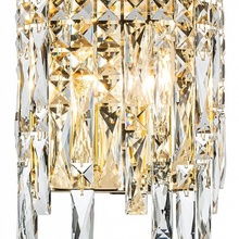 Indigo Carletti 12041/2W Gold Настенный светильник 11,5x25 см, Россия - фото 1 - фото 2