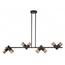 Indigo Doppio 11036/8R Black Люстра 102x25,5x54 см, Россия - фото 2