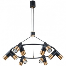 Indigo Doppio 11036/12P Black Люстра подвесная Россия - фото 1 - фото 3