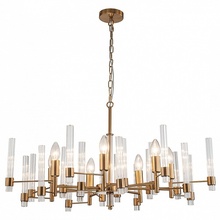 Indigo Favara 11040/7P Brass Люстра подвесная Россия - фото 1 - фото 2