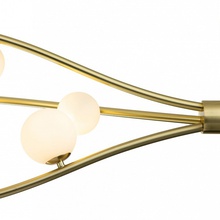 Indigo Flusso 11025/7P Gold Светильник 119x27x29,5 см, Россия - фото 1 - фото 3