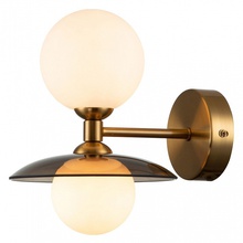 Indigo Jazz 11020/2W Brass Бра 16x21 см, Россия - фото 1 - фото 2