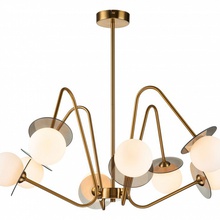 Indigo Jazz 11020/8R Brass Люстра Россия - фото 1 - фото 2